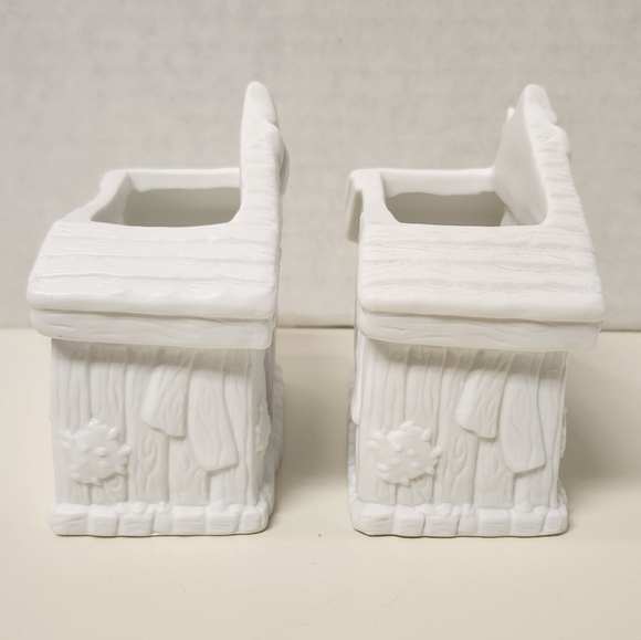 Vintage Precious Moments White Ceramic Collectible Christmas Decoration - Picture 4 of 8